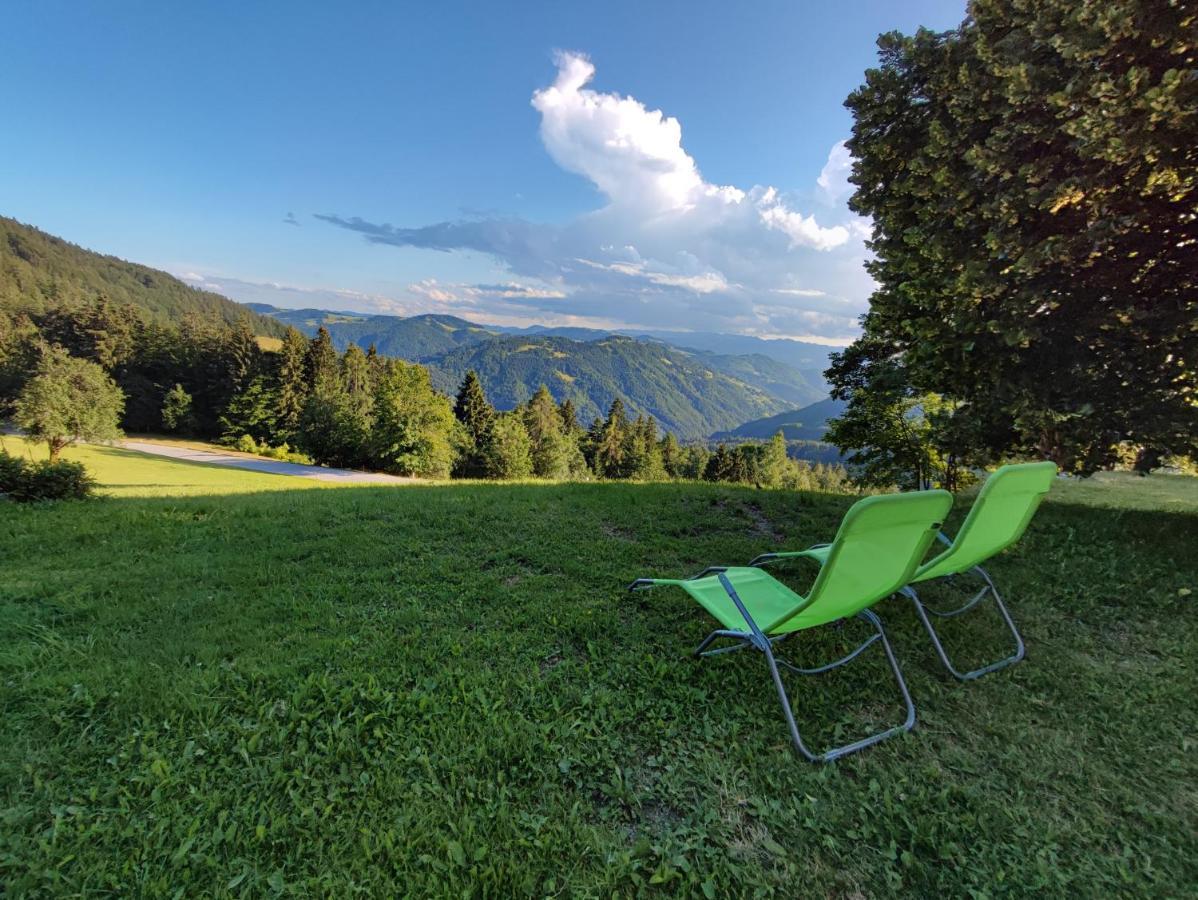 Domacija Za Robom Lägenhet Cerkno Exteriör bild